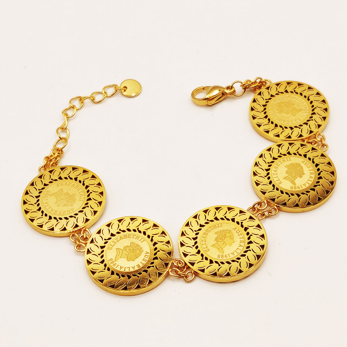 Bracelet Torsade Louise Tour Feuilles Luxe
