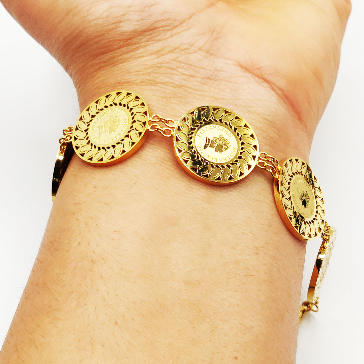 Bracelet Torsade Louise Tour Feuilles Luxe