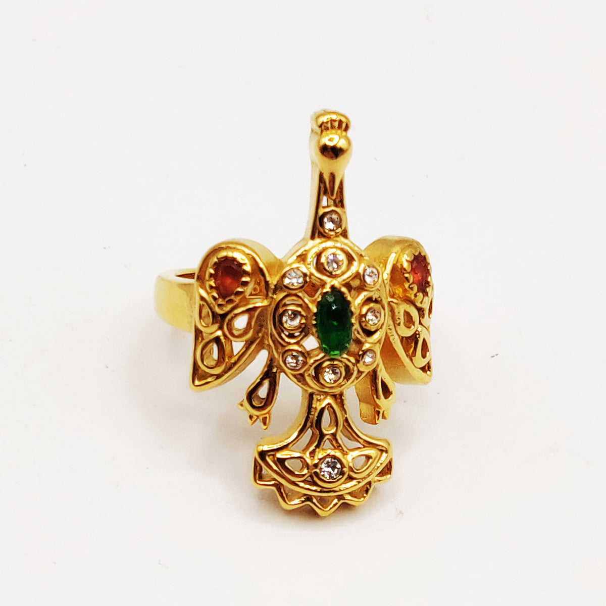 Bague Torsade Phoenix Oriental Luxe