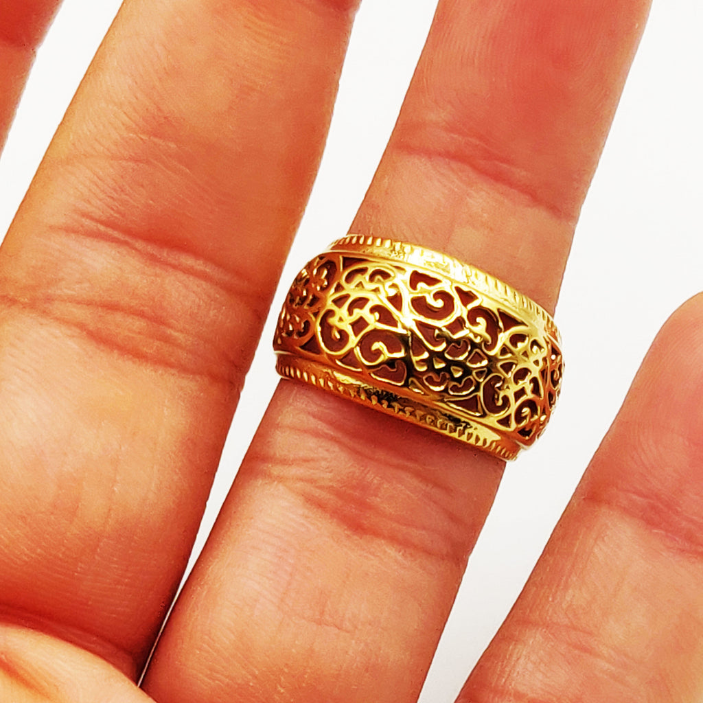 Bague Large Orientale Luxe