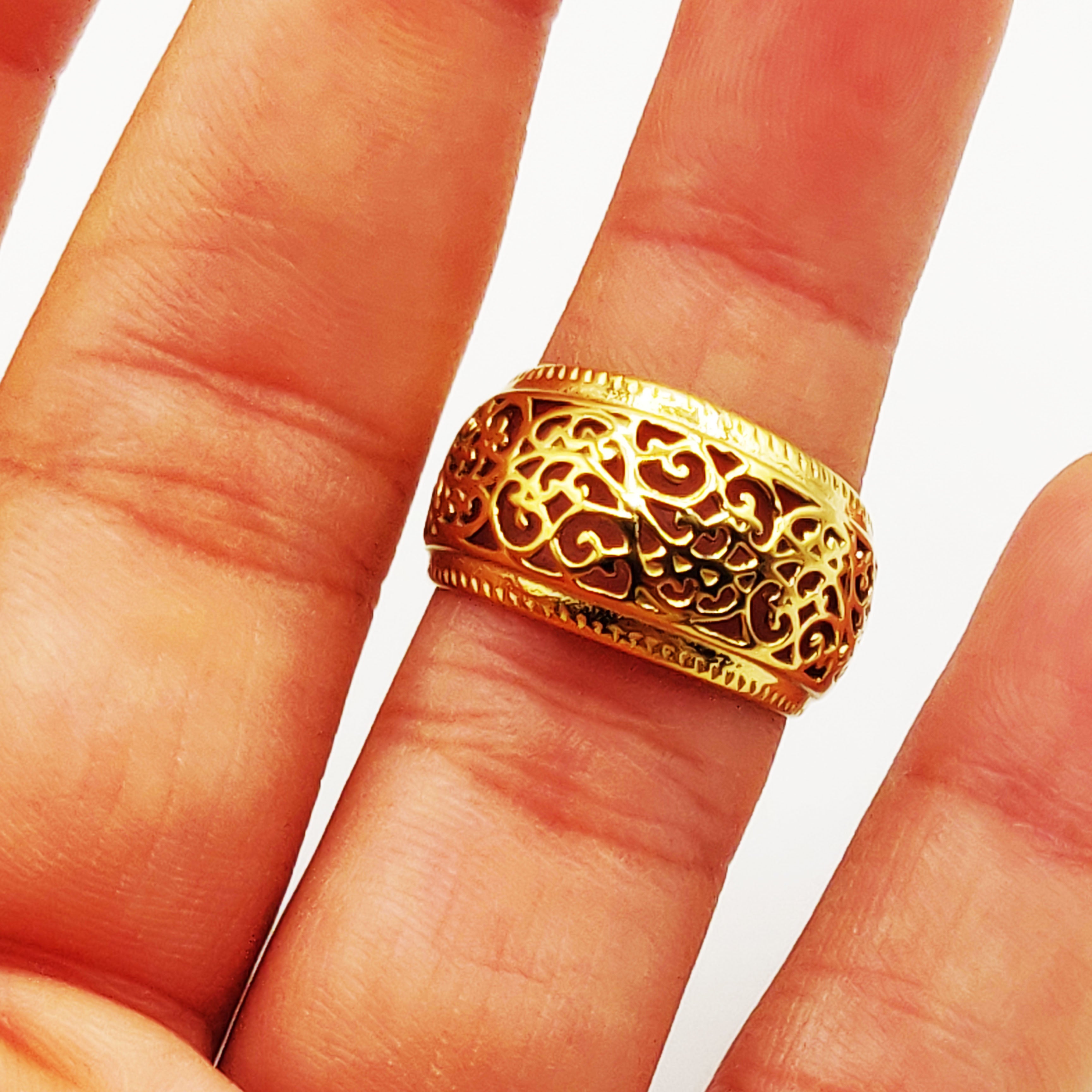 Bague Large Orientale Luxe