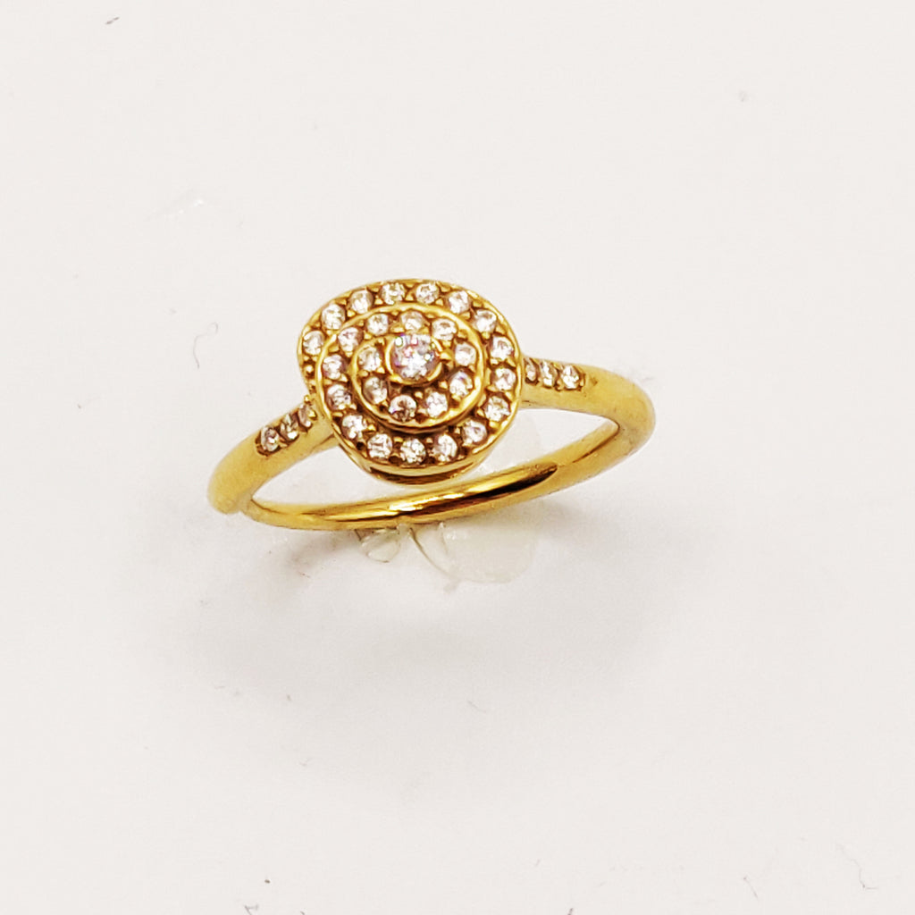 Bague Escargot Cristaux