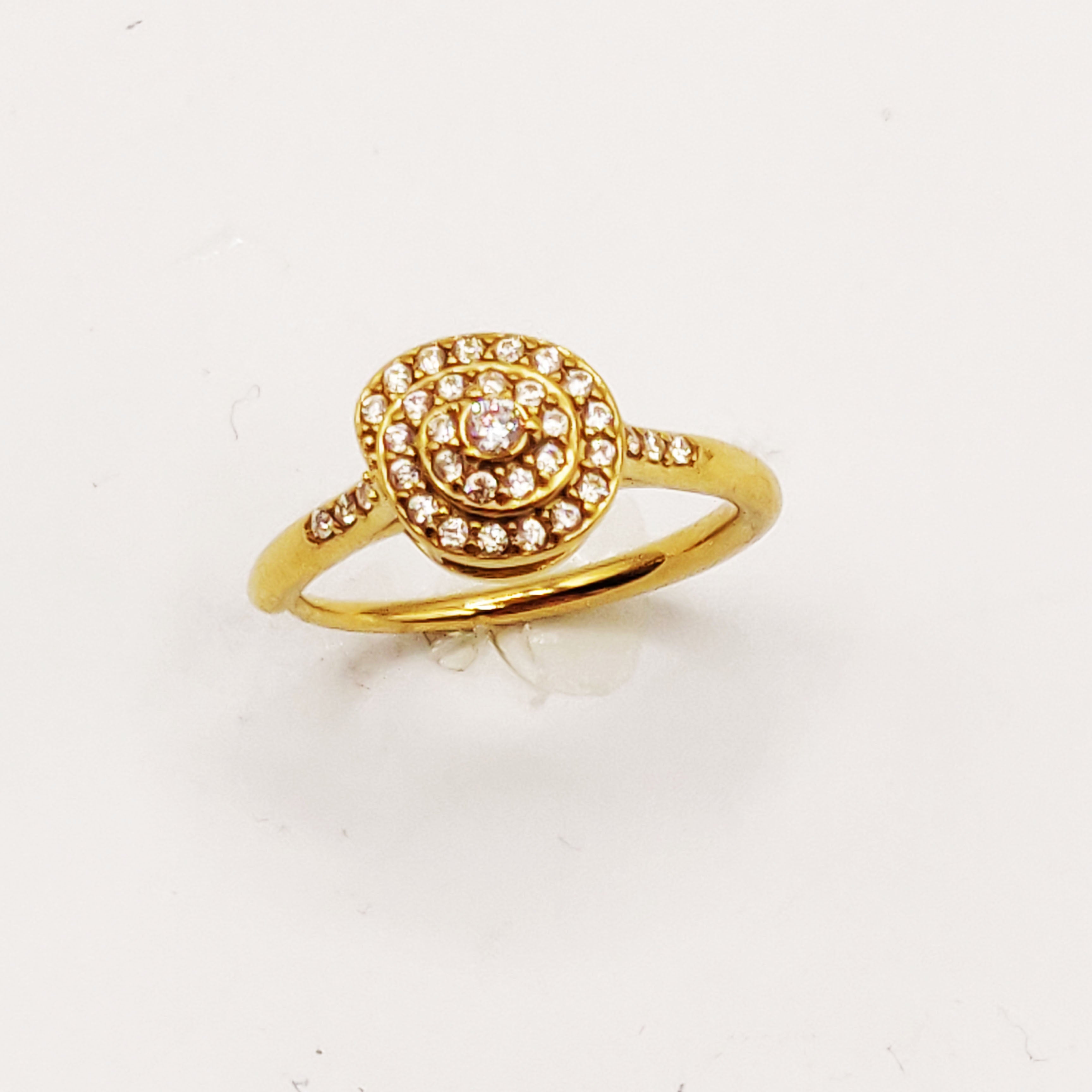 Bague Escargot Cristaux