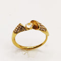 Bague Alliance Cristal Rond