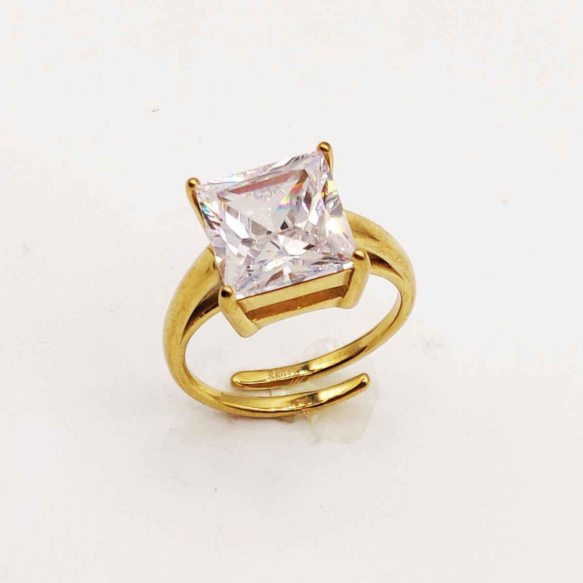 Bague Grand Cristal Carré