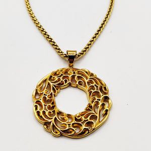 Collier Cercle Motifs Orientaux Luxe