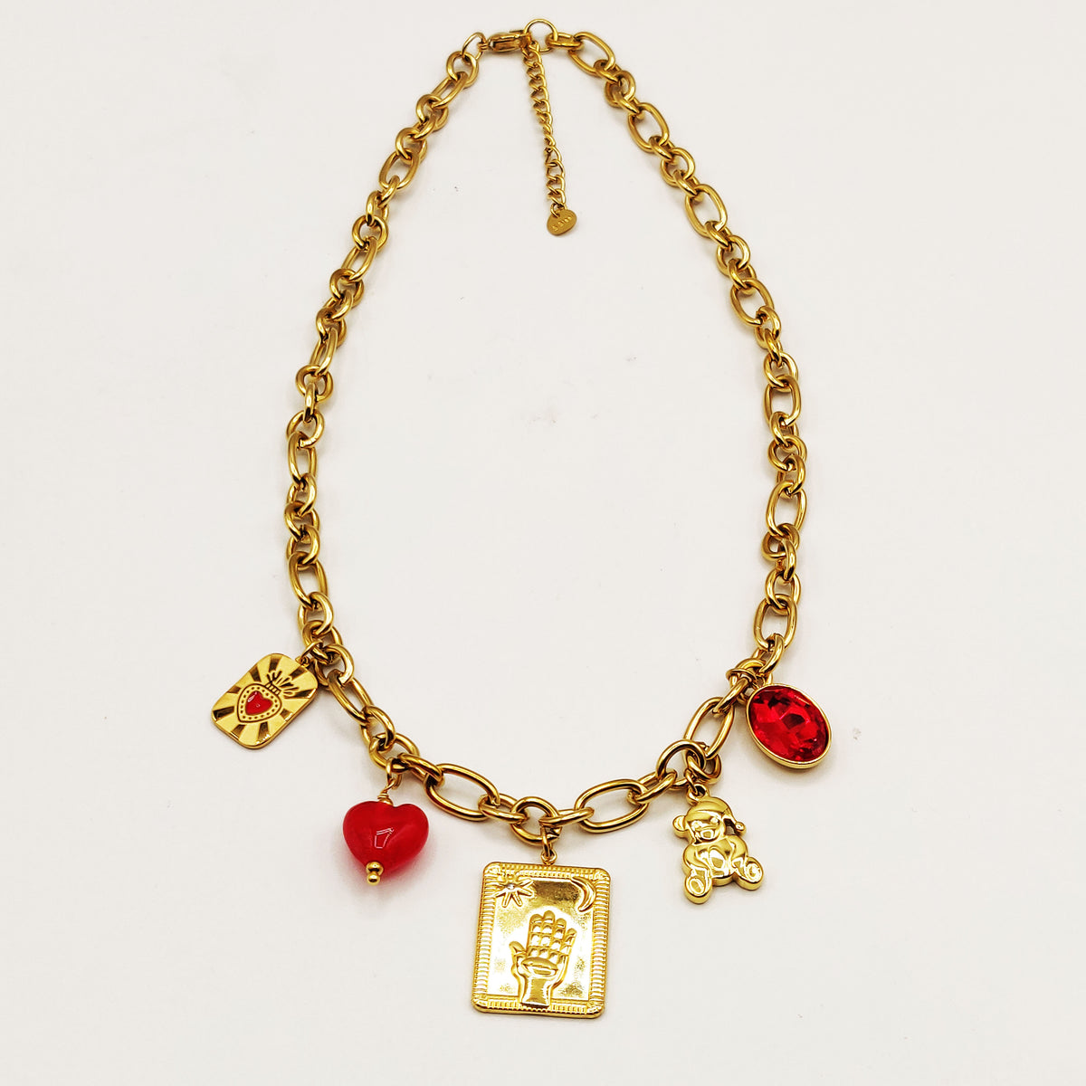 Collier Chaîne Bibelots Cadre Main de Fatma Luxe
