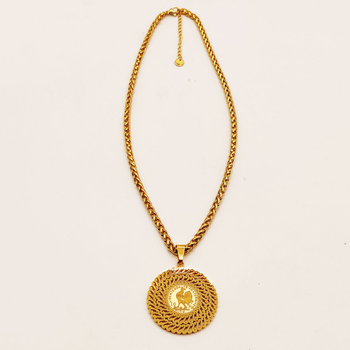 Collier Torsade Louise Coq Oriental Luxe
