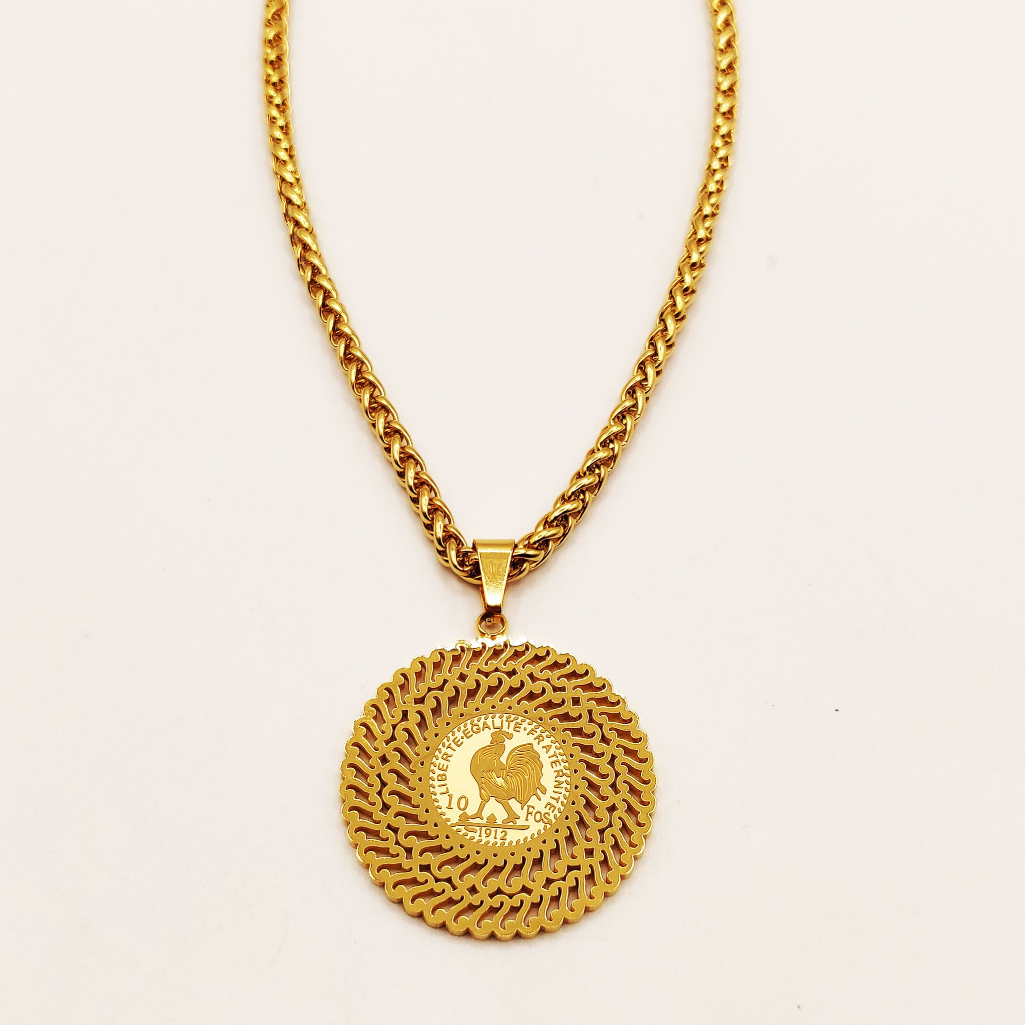 Collier Torsade Louise Coq Oriental Luxe