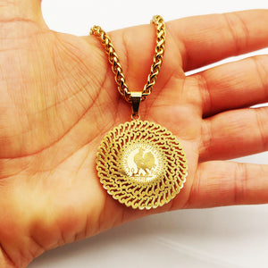 Collier Torsade Louise Coq Oriental Luxe