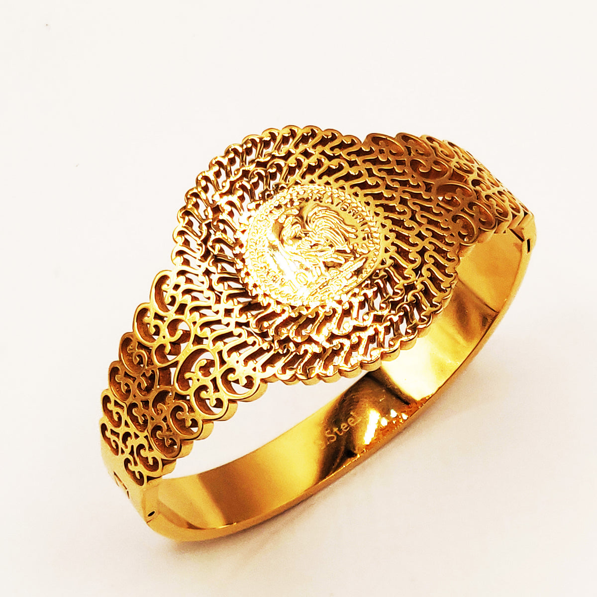 Bracelet Rigide Louise Coq Oriental Luxe