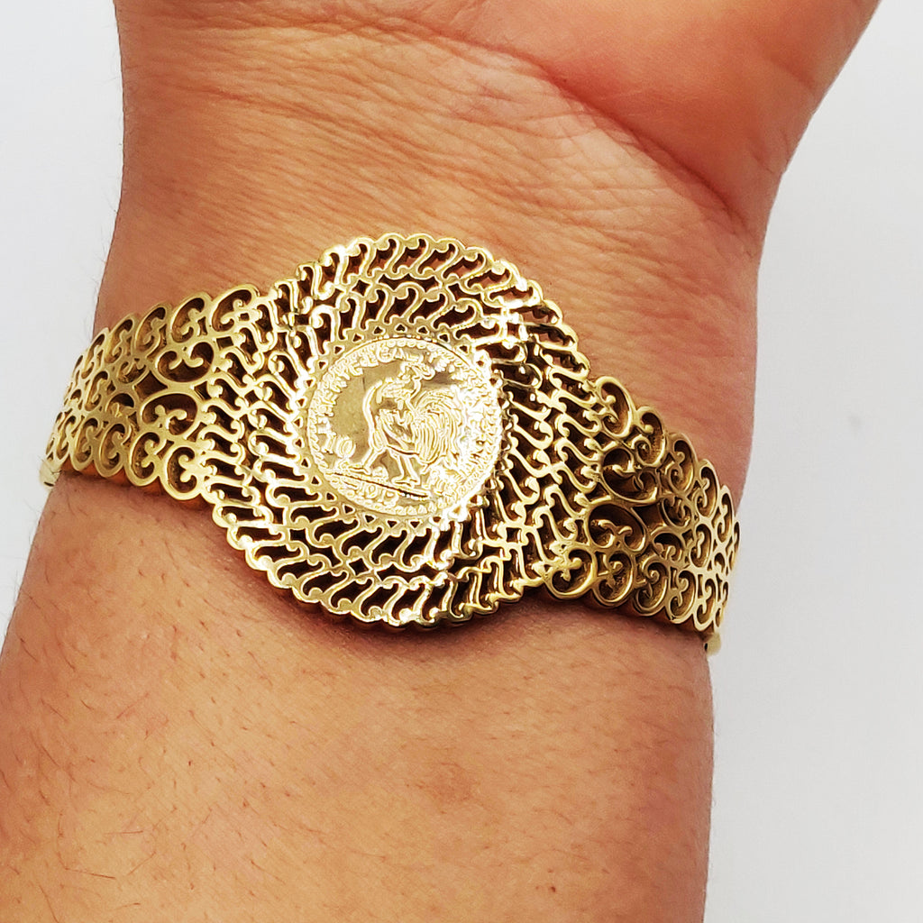 Bracelet Rigide Louise Coq Oriental Luxe