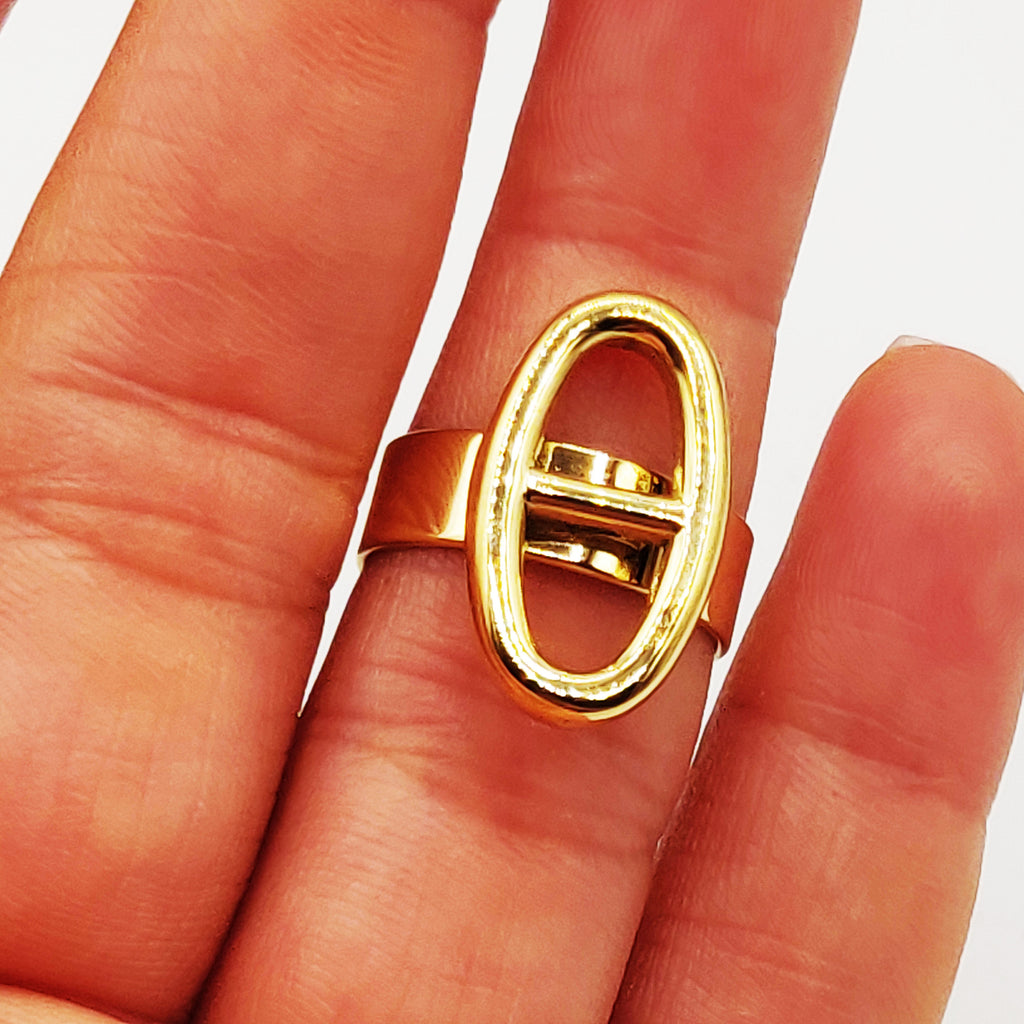 Bague Simple H Luxe