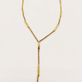 Collier Chaîne Barres Dorées Descendant