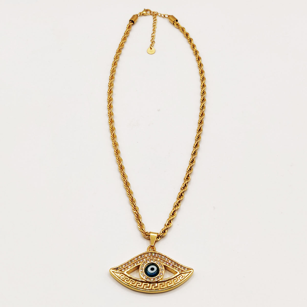 Collier Torsade Oeil V Luxe