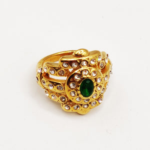 Bague Beldi Pierre Verte Luxe