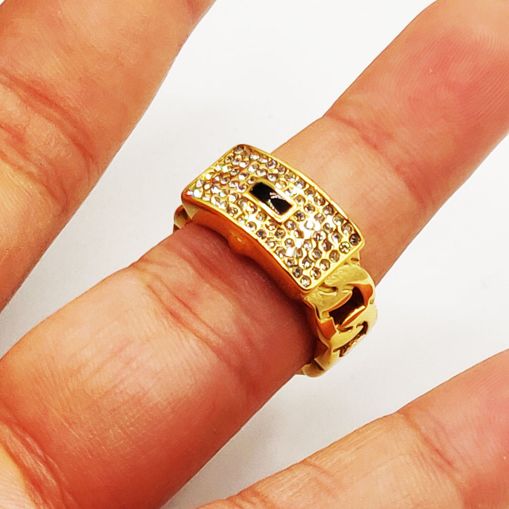 Bague Monte Carlo Bombé Luxe
