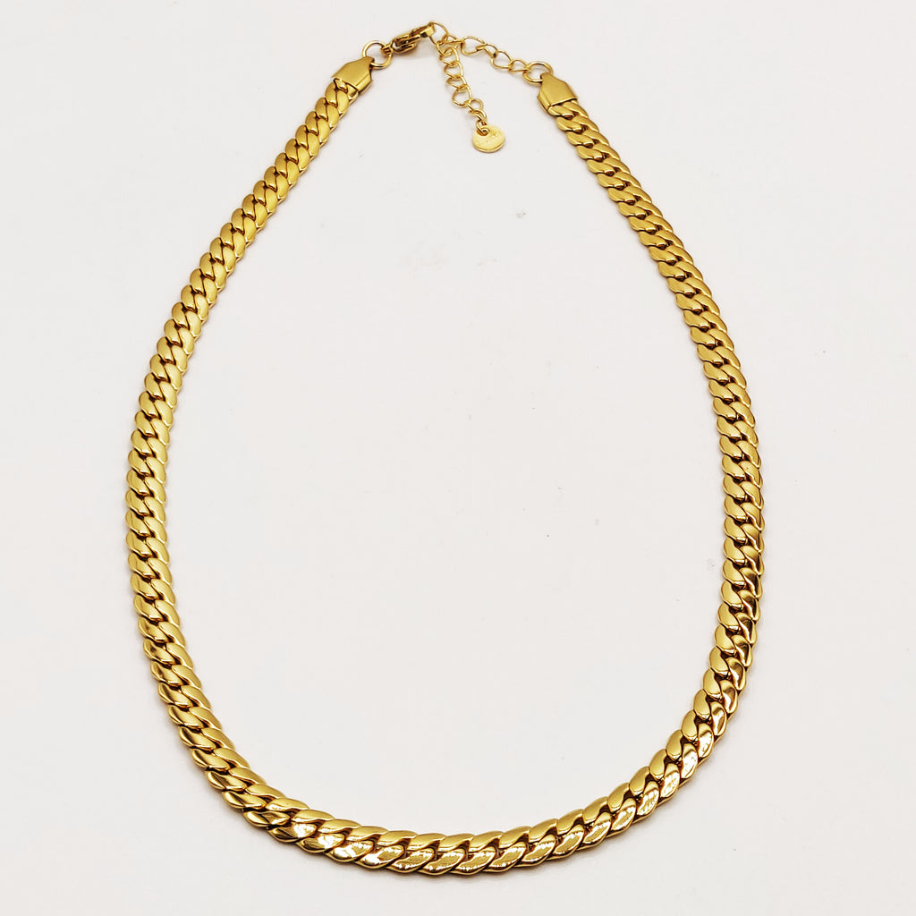 Collier Tresse Resserrée Ras de Cou