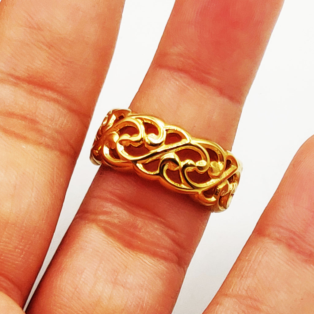 Bague Motifs Orientaux Fine Luxe