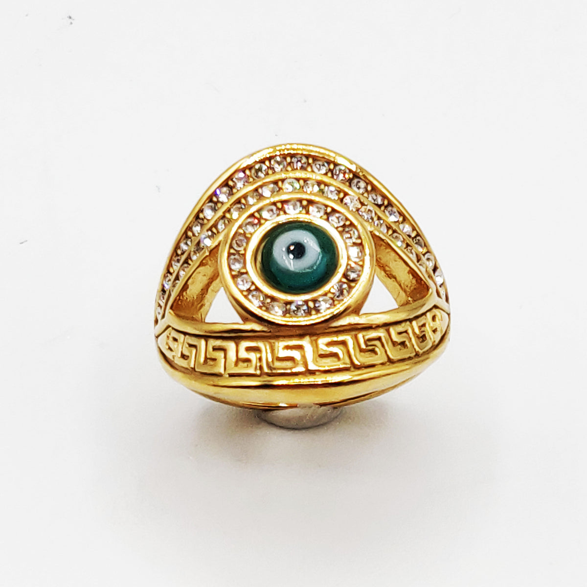Bague Oeil Bleu V Luxe
