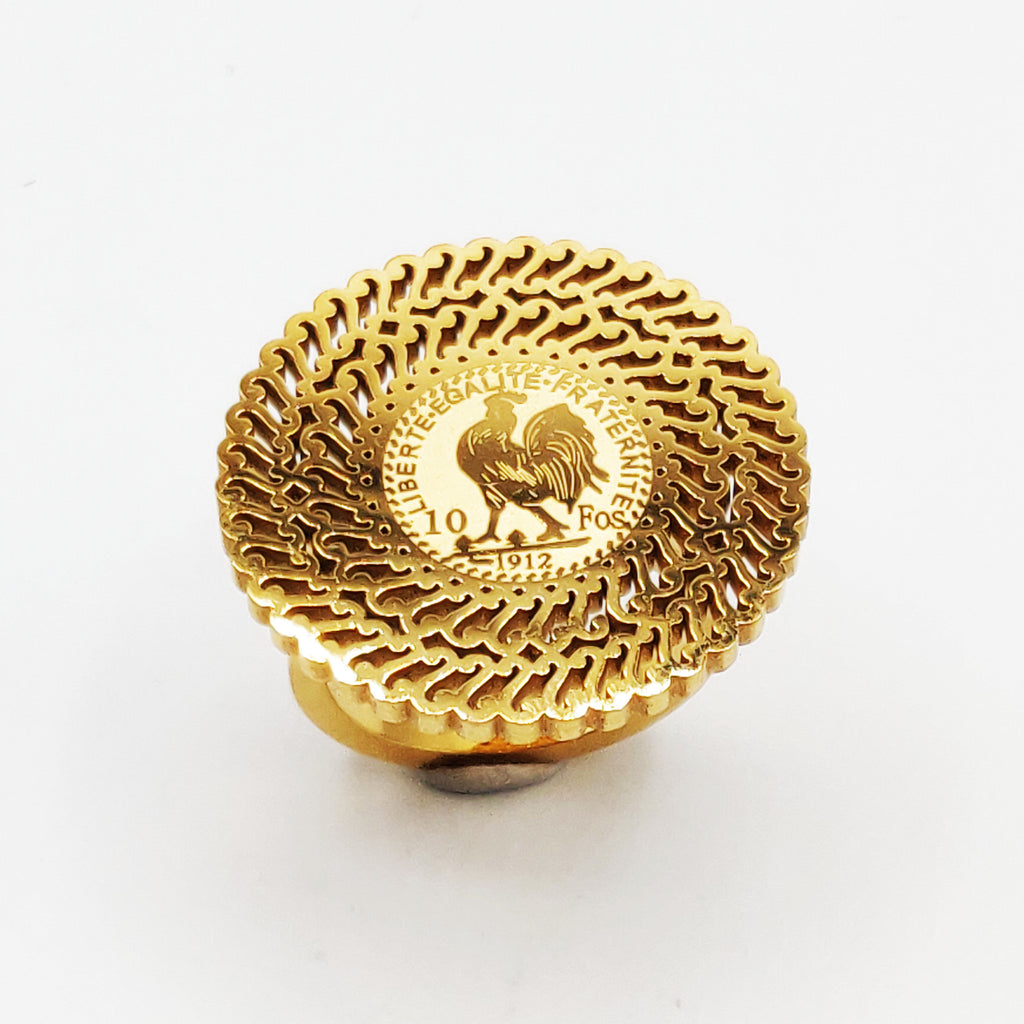 Bague Large Louise Coq Oriental Luxe