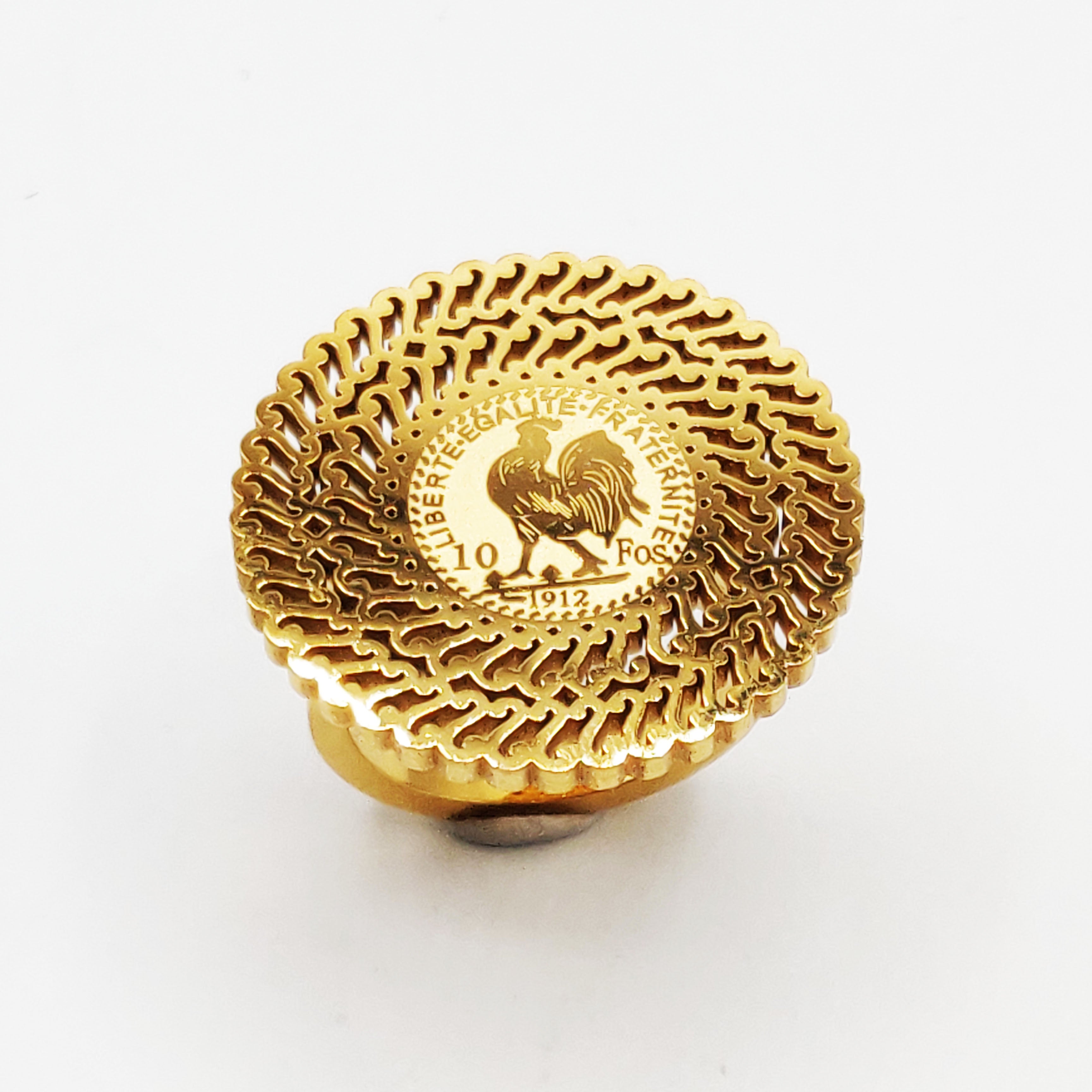 Bague Large Louise Coq Oriental Luxe
