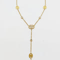 Collier Graines de Café Plates Descendant