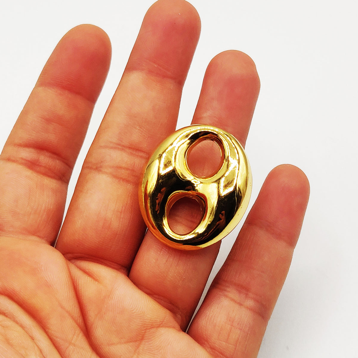 Bague Grandes Graînes de Café Luxe