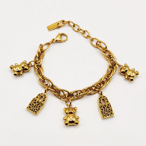 Bracelet Bibelots Bab El Mansour et Oursons Luxe