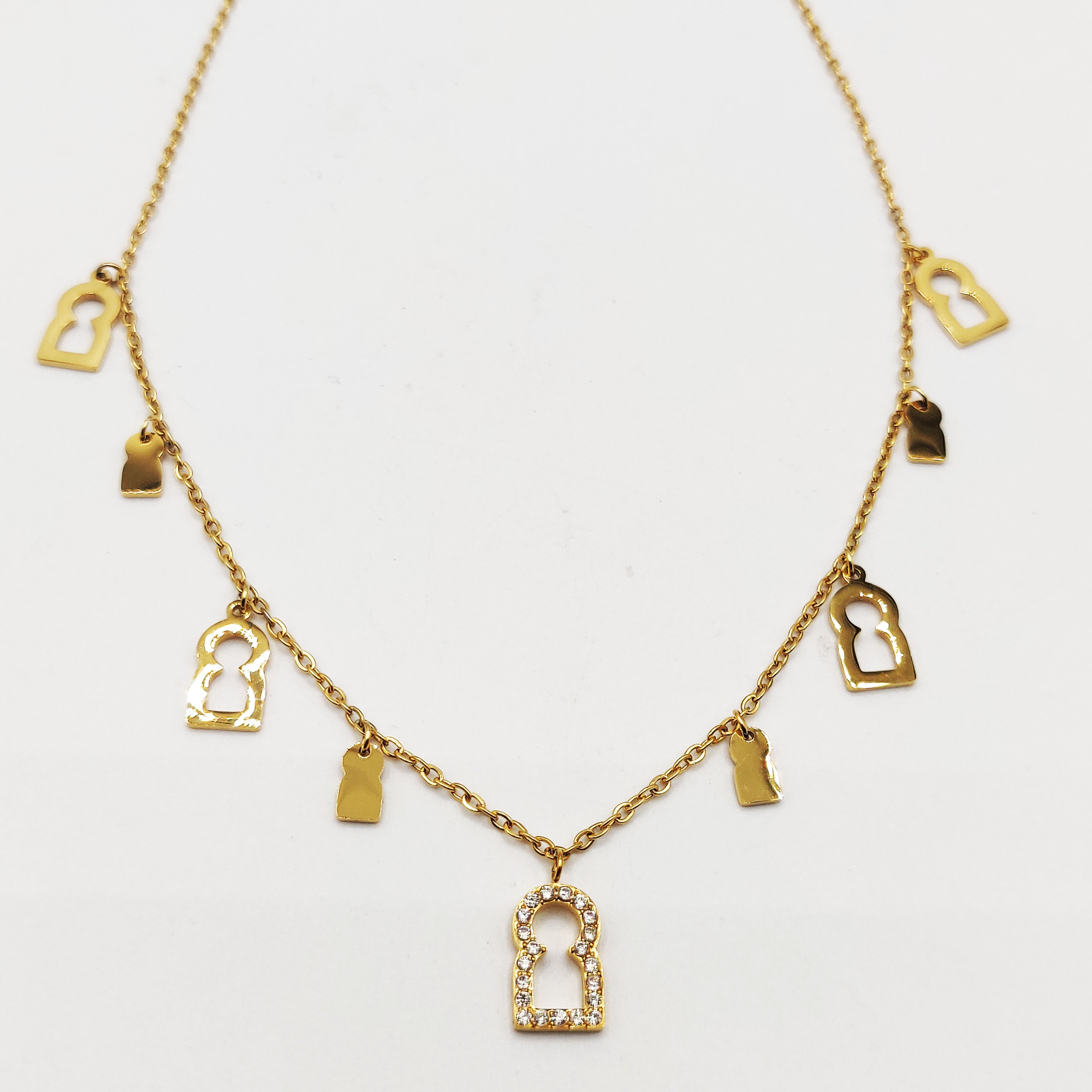 Collier Multi Bab El Mansour Cristaux