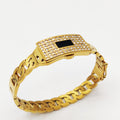 Bracelet Rigide Monte Carlo Bombé Luxe