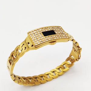 Bracelet Rigide Monte Carlo Bombé Luxe