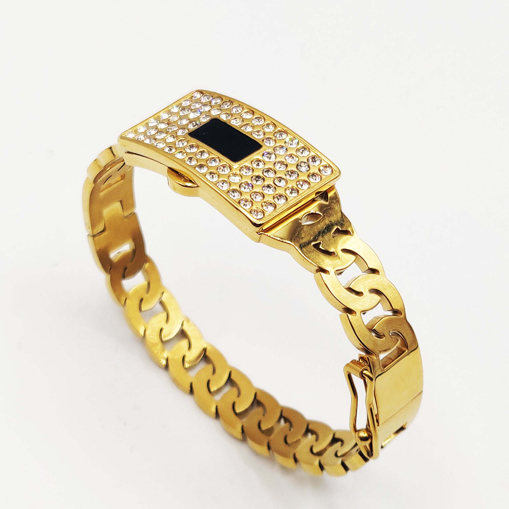 Bracelet Rigide Monte Carlo Bombé Luxe