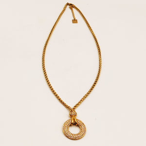 Collier Torsade Cercle Full Cristaux Luxe