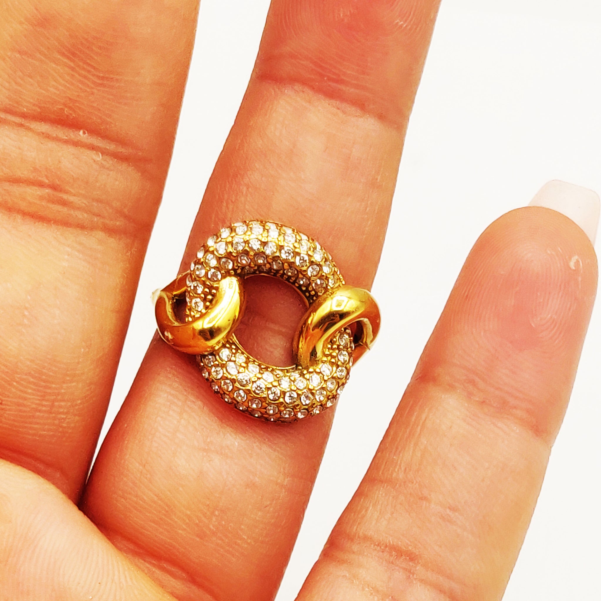 Bague Cercle Full Cristaux Luxe