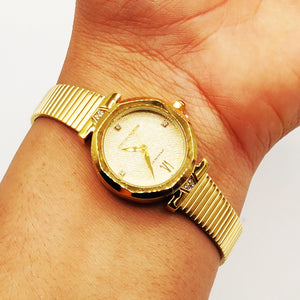 Montre Dylan Valentin DV100229 Bracelet Doré Fond Doré