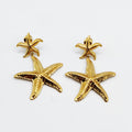 Boucles d'oreilles Chaîne Bibelots Plage Luxe