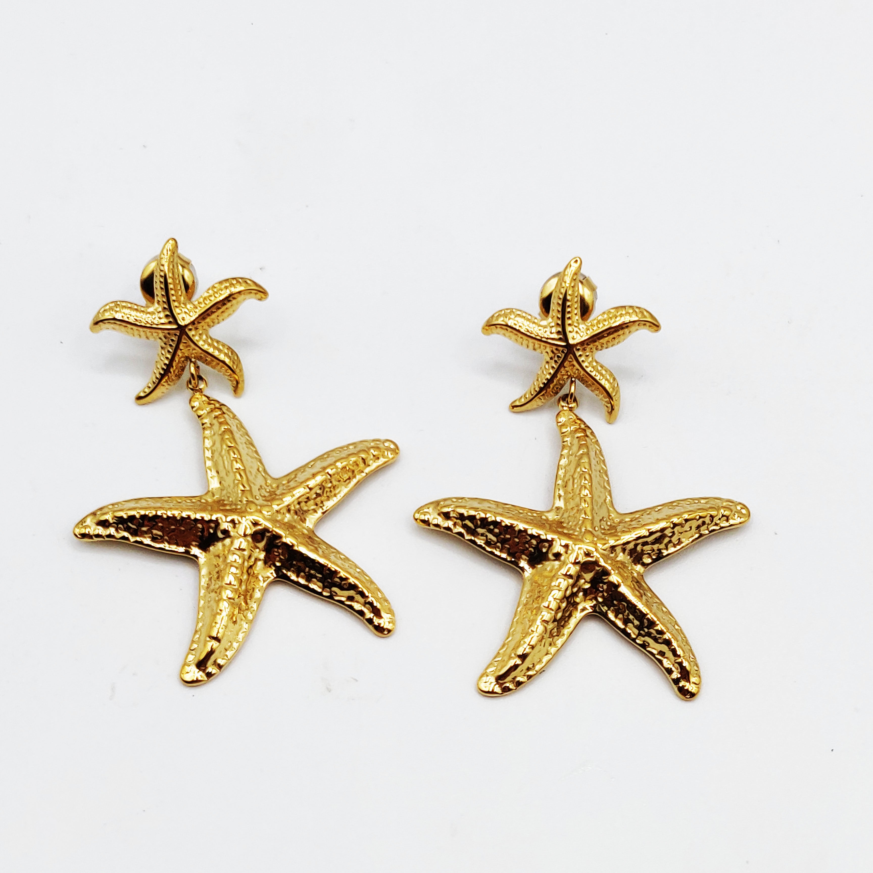 Boucles d'oreilles Chaîne Bibelots Plage Luxe