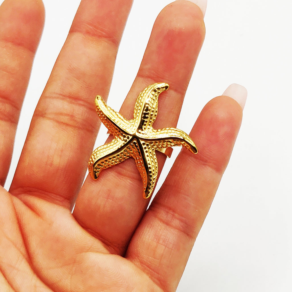 Bague Chaîne Bibelots Plage Luxe