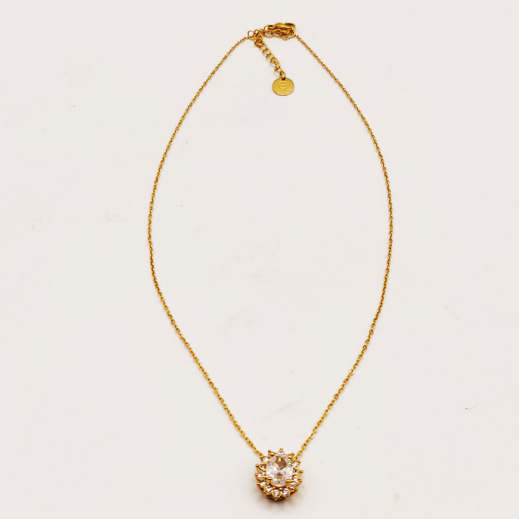 Collier Soleil Tour Cristaux
