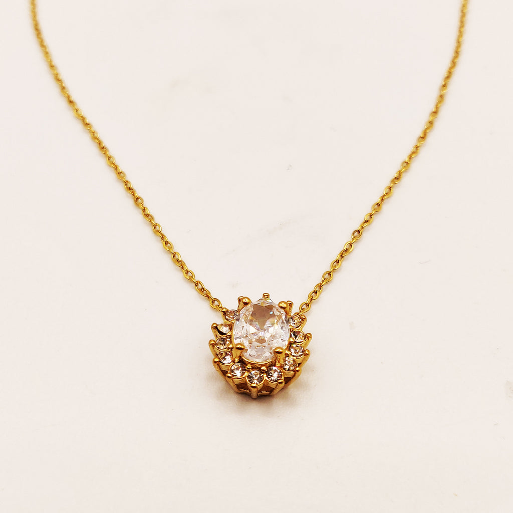 Collier Soleil Tour Cristaux