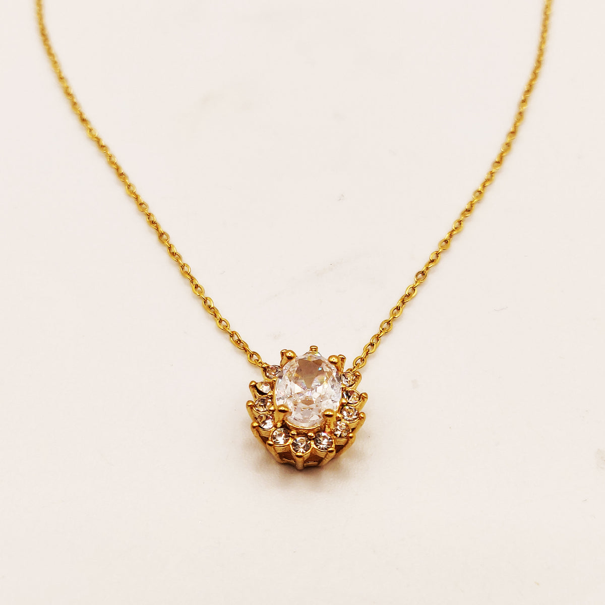 Collier Soleil Tour Cristaux