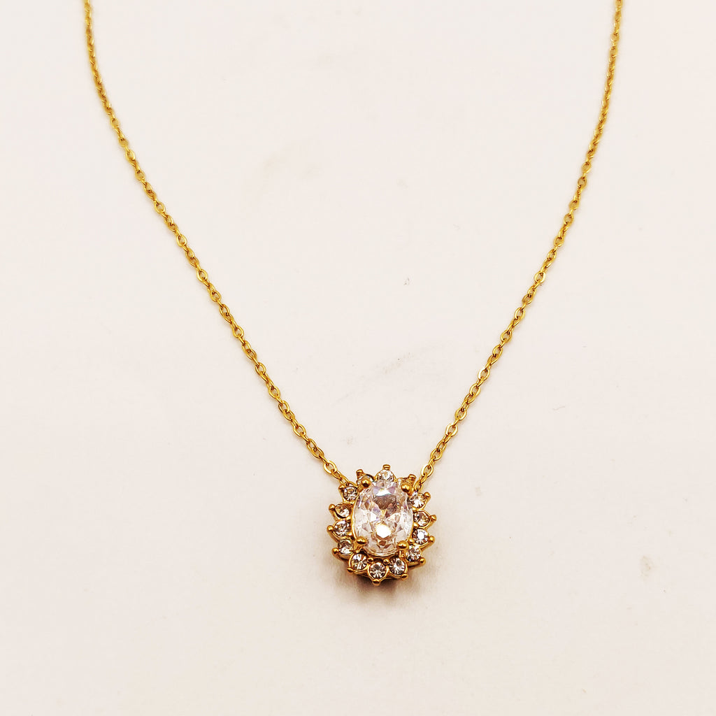 Collier Soleil Tour Cristaux