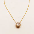 Collier Soleil Tour Cristaux