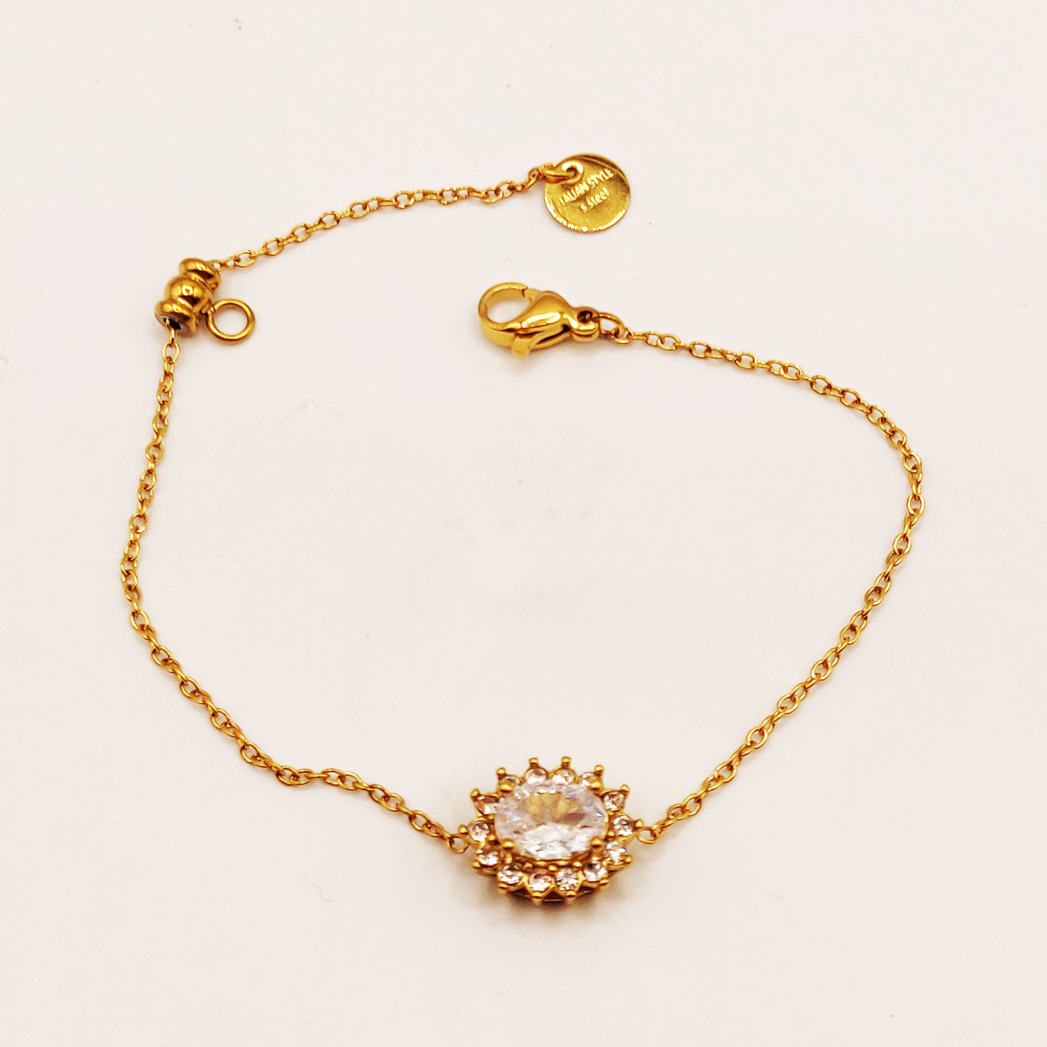 Bracelet Soleil Tour Cristaux