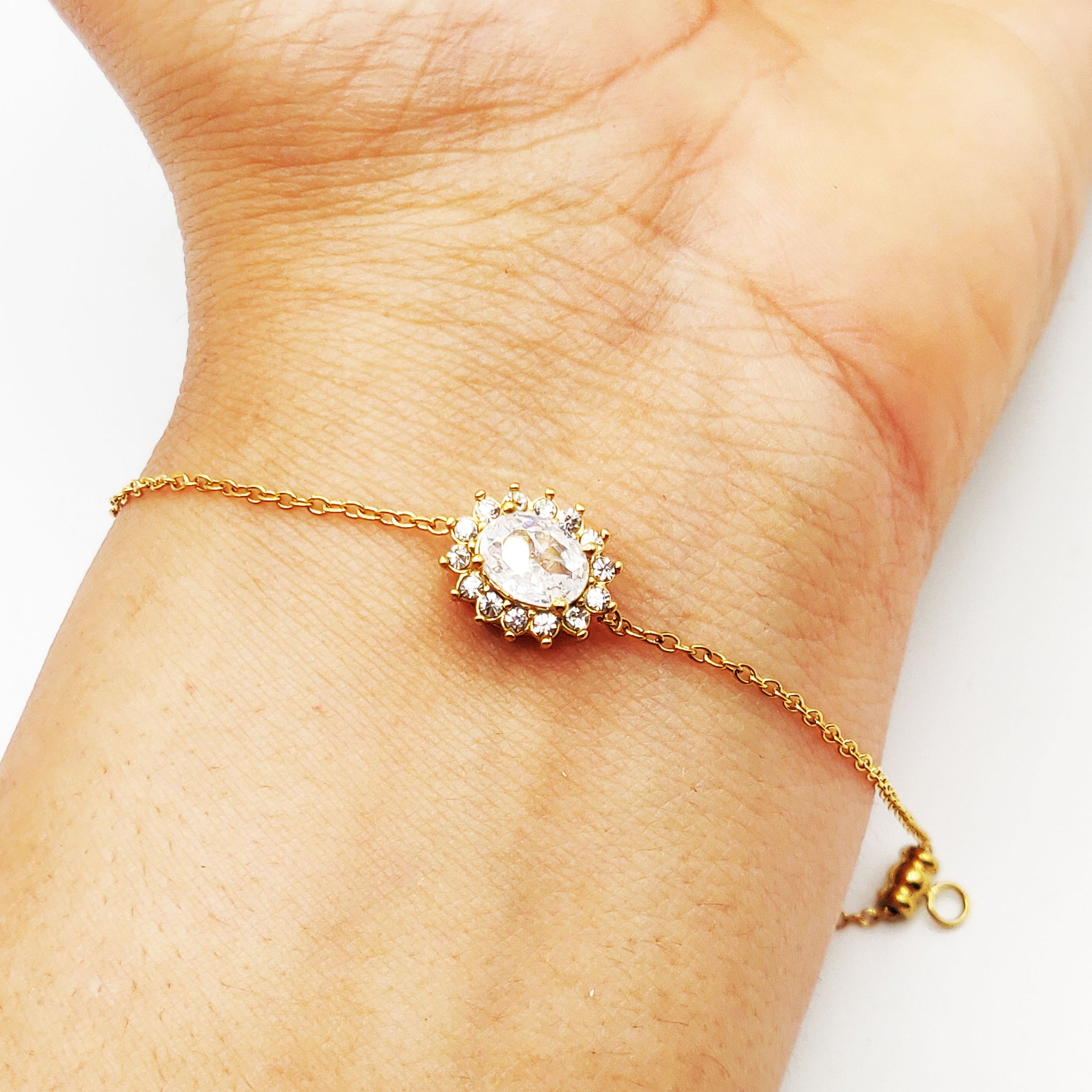 Bracelet Soleil Tour Cristaux