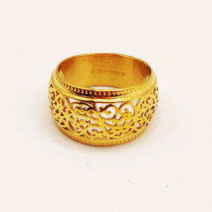 Bague Deblij Motifs Orientaux Bombé Luxe