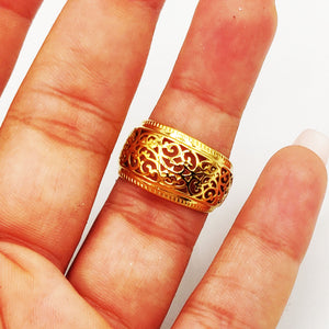 Bague Deblij Motifs Orientaux Bombé Luxe