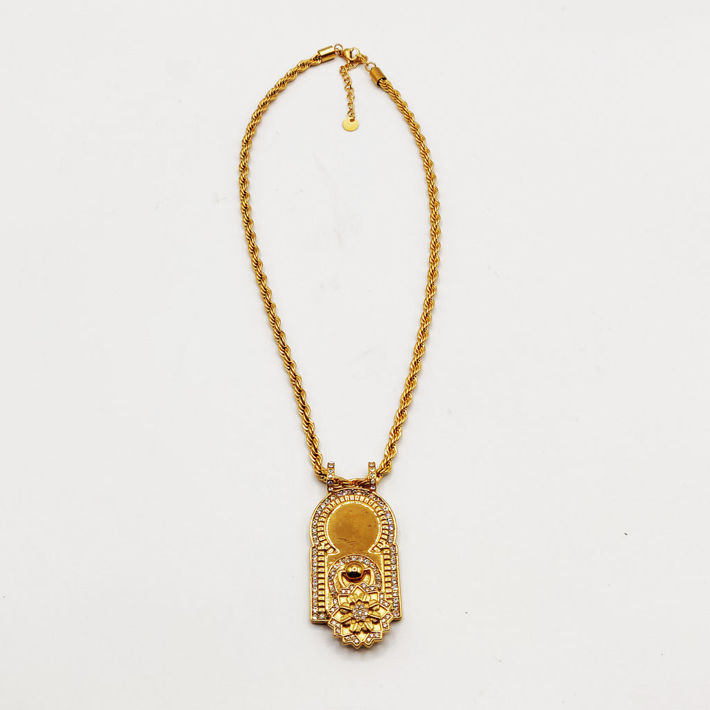 Collier Torsade Bab El Mansour Rosace Luxe