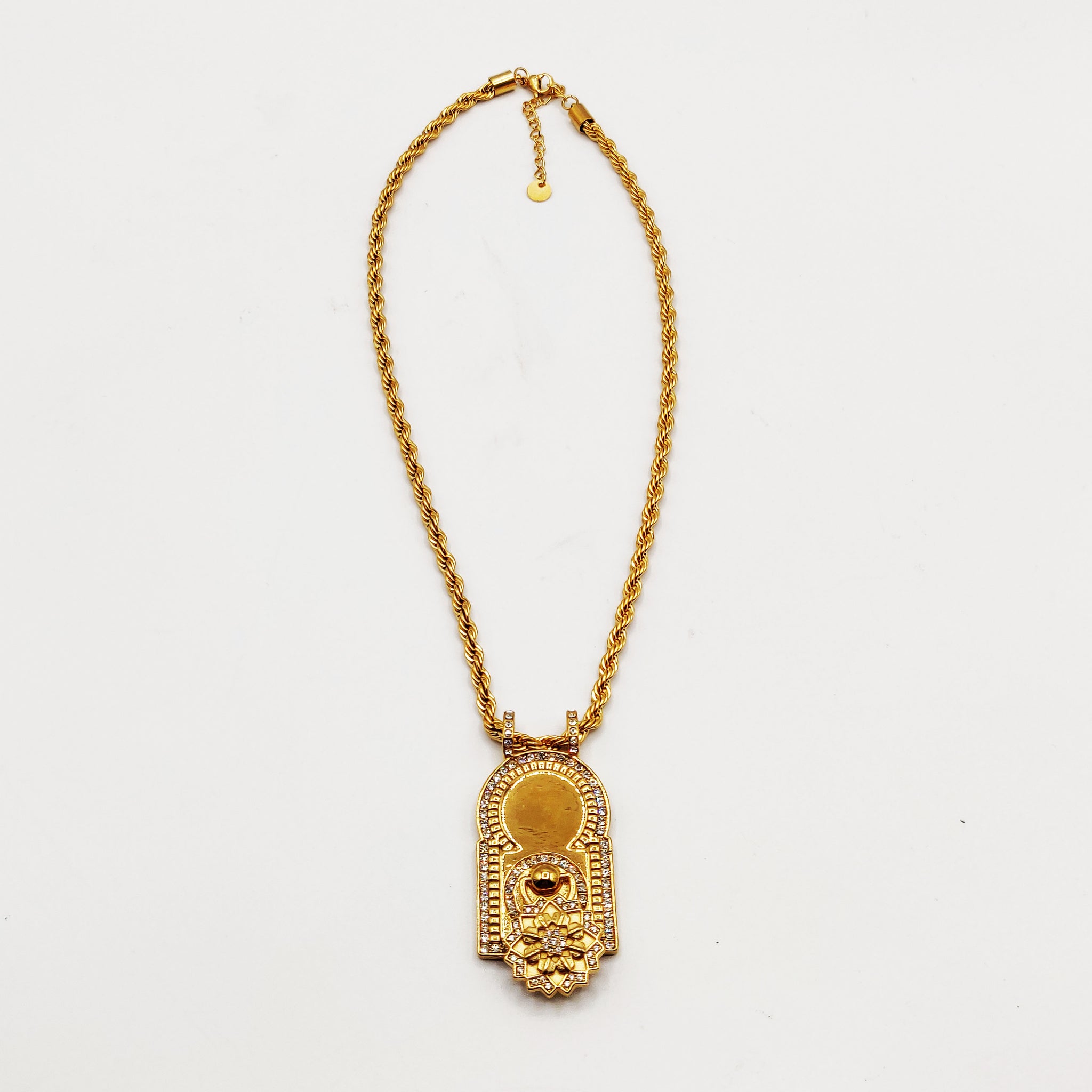 Collier Torsade Bab El Mansour Rosace Luxe